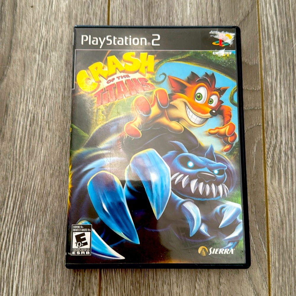 Crash Of The Titans Playstation 2 video game